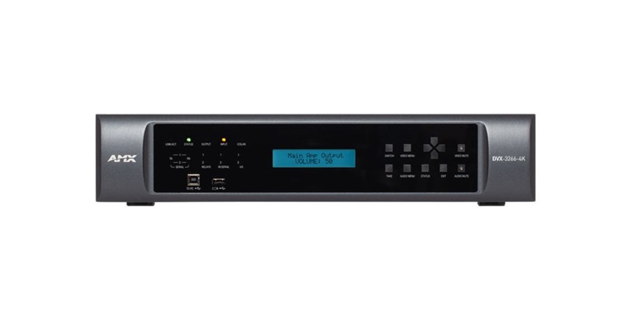 AMX DVX-3266-4K 8x4 All In One Presentation Switchers