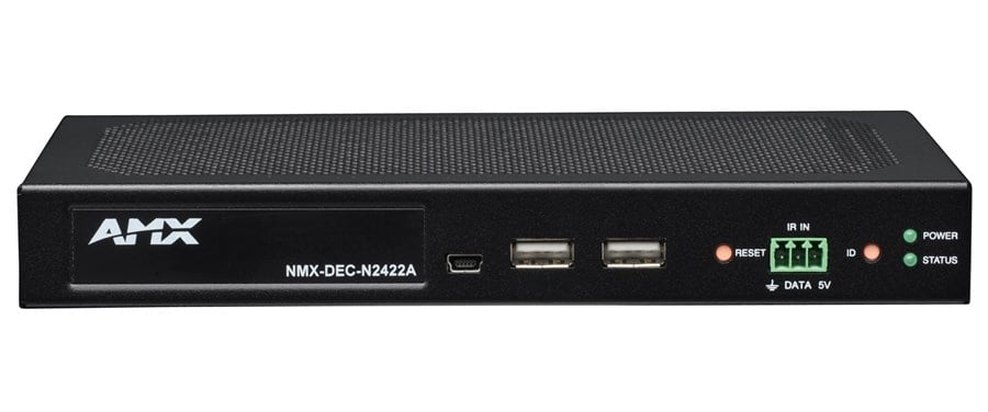 AMX NMX-DEC-N2422A UHD IP Decoder