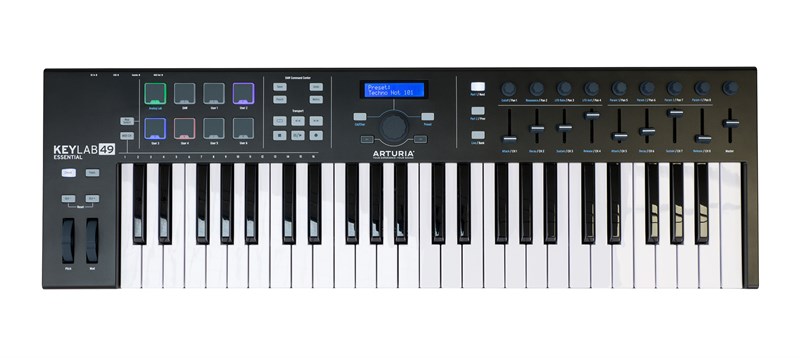 ARTURIA Keylab 49 Tuşlu Essential Black Klavye
