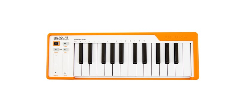 ARTURIA MicroLab 25 Tuşlu - Turuncu Klavye