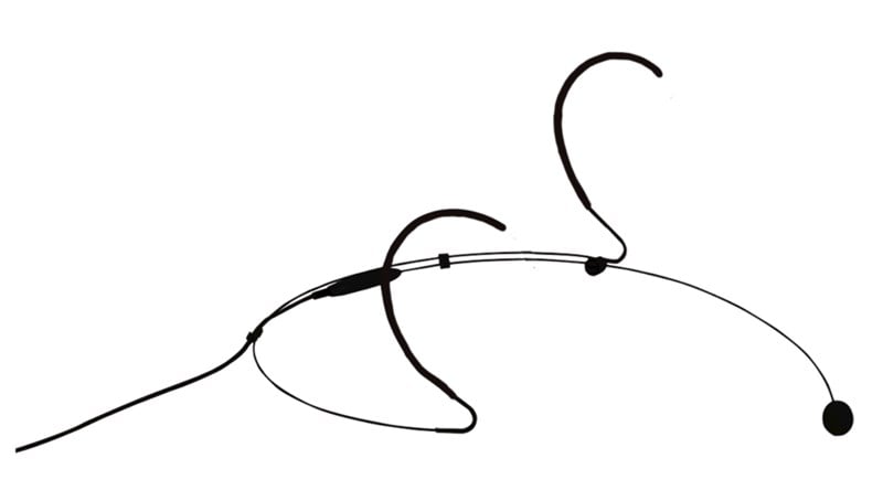 Audac CMX-726B Kafa Tipi Head Set Kondenser Mikrofon
