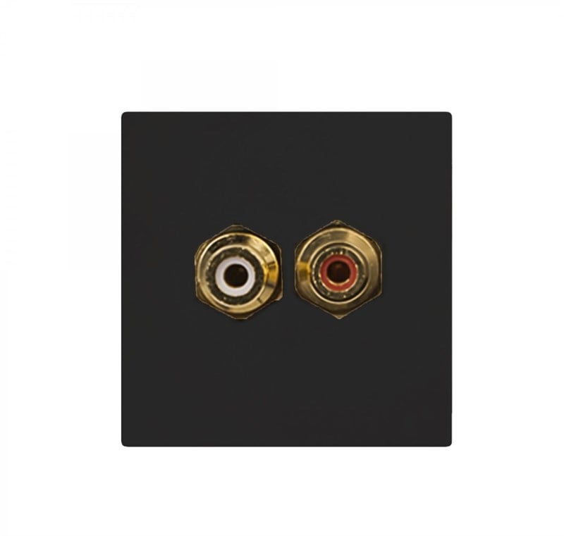 Audac CP43RCA/B Stereo RCA Dişi Bticino Bağlantı Noktası
