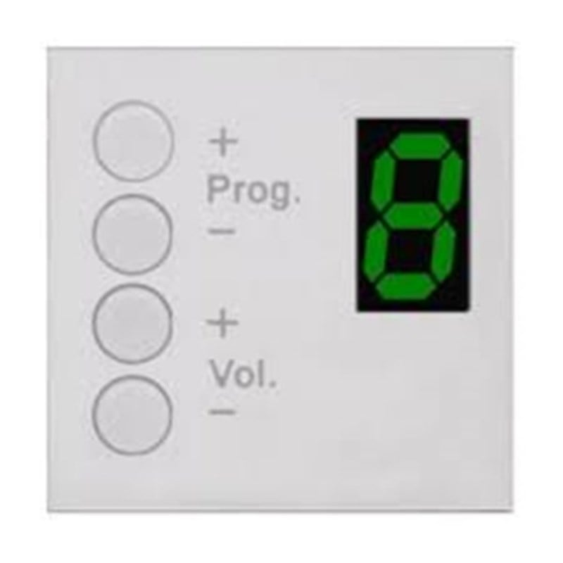 Audac MWX43 W (Beyaz) 43x43 Volum, Program Kontrol Duvar Paneli
