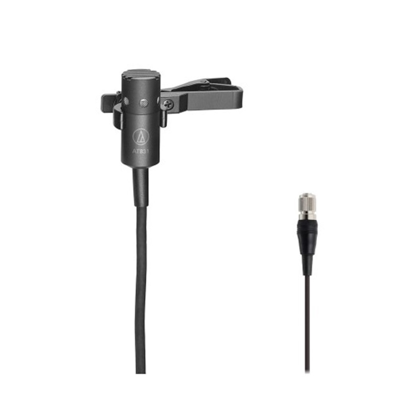 Audio-Technica AT831CH Kardioid Kondenser Minyatür Yaka Mikrofonu