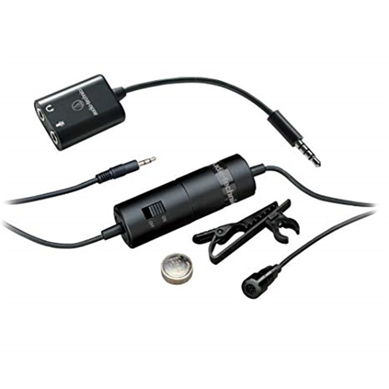 Audio Technica ATR3350İS Kondenser Yaka Mikrofon - 