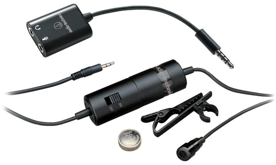 Audio Technica ATR3350xis Çok Yönlü Kondenser Yaka Mikrofon