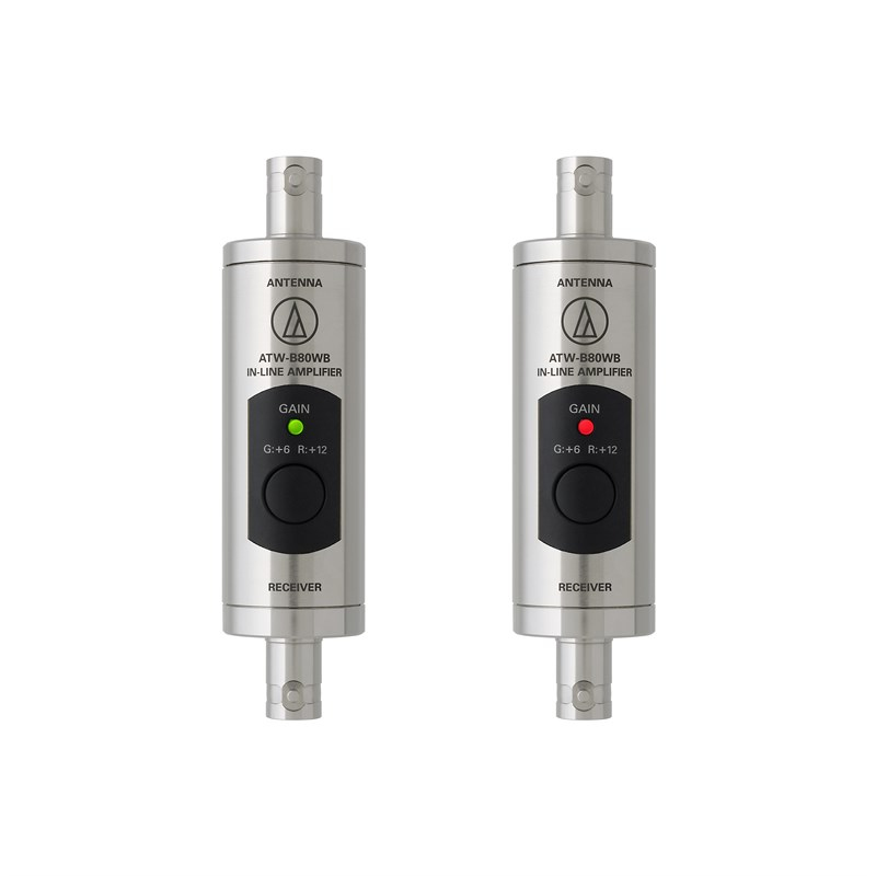 Audio Technica ATW-B80WB Pair of antenna boosters for use with 470-990 MHz UHF systems