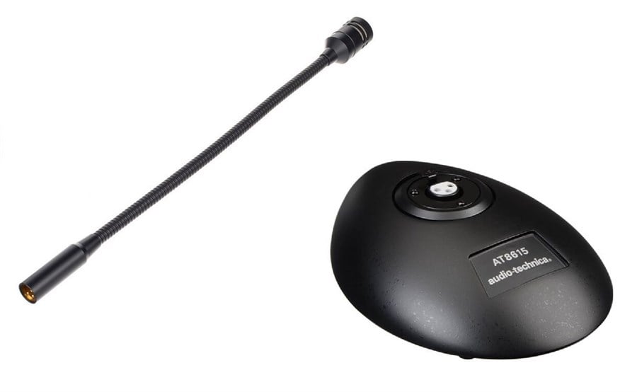 Audio-Technica U855QL Mikrofon + AT8615 Masa Standı Set