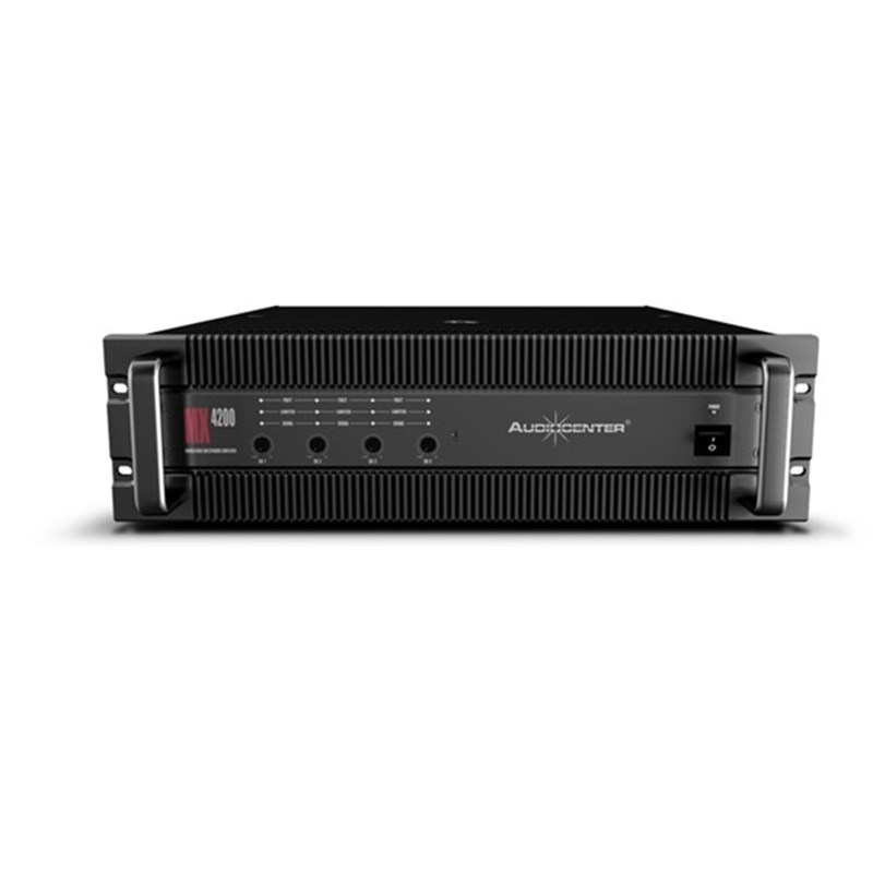 AudioCenter MX4200 Güç Amplifikatörü 4x250 Watt 4 Ohm