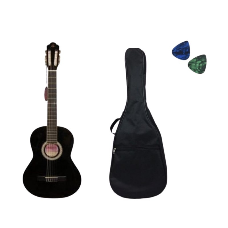 Barcelona LC 3900 BK Siyah Klasik Gitar
