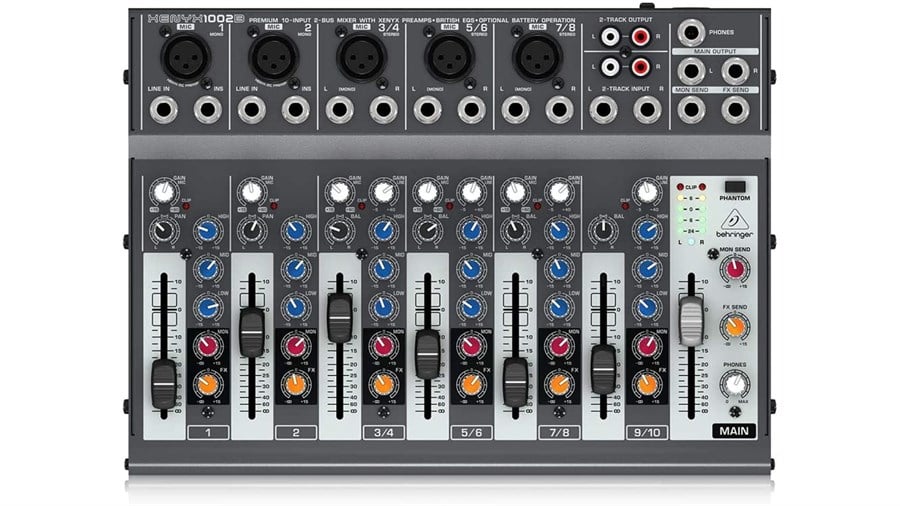 Behringer 1002B 10 Kanal Deck Mikser