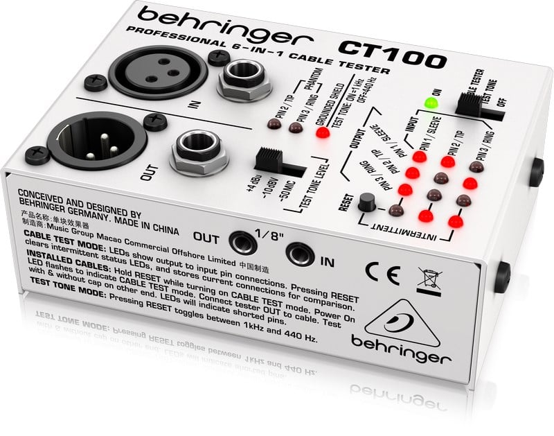 Behringer CT100 Kablo Test Cihazı
