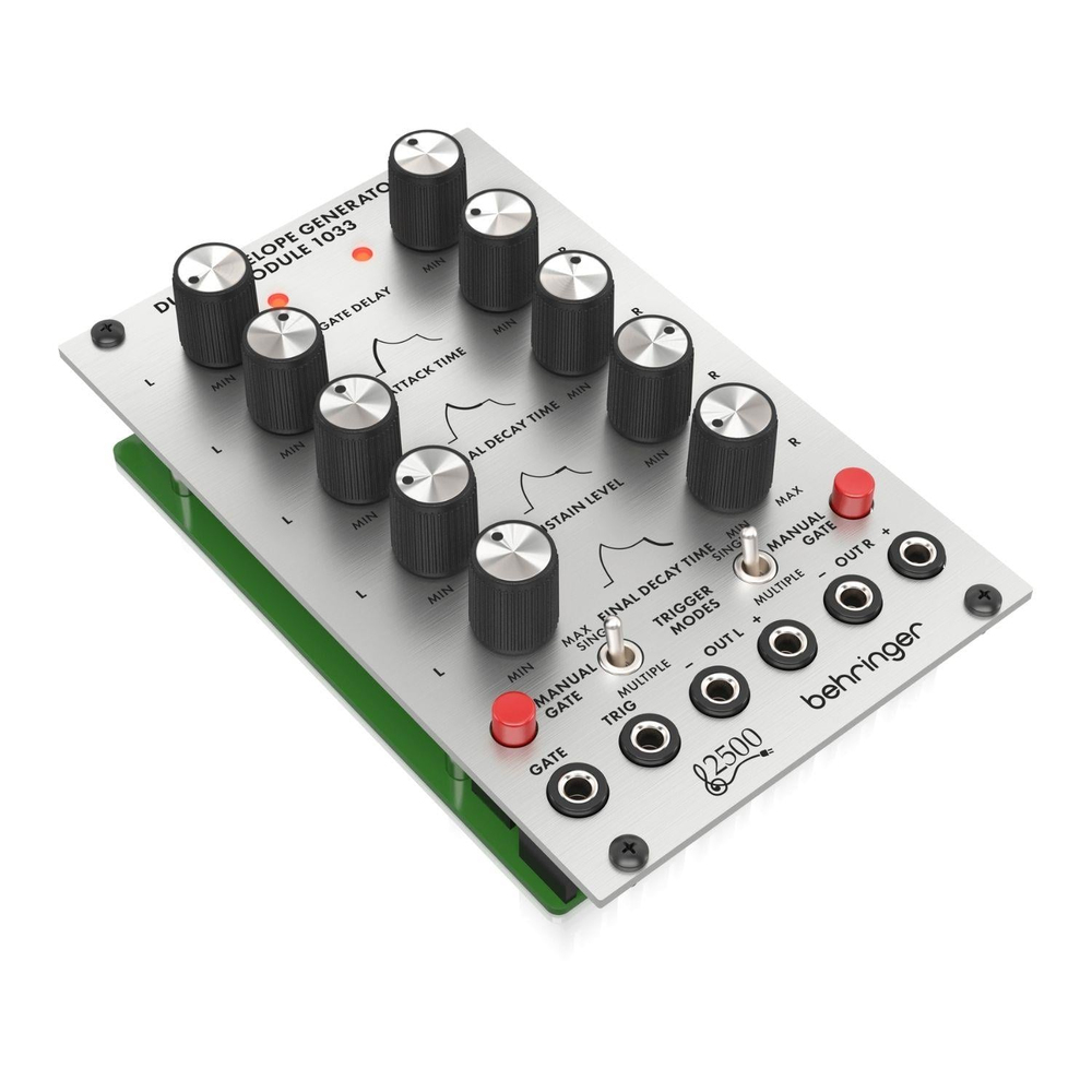 Behringer DUAL ENVELOPE GENERATOR MODULE 1033 Eurorack için Envelope Modülü