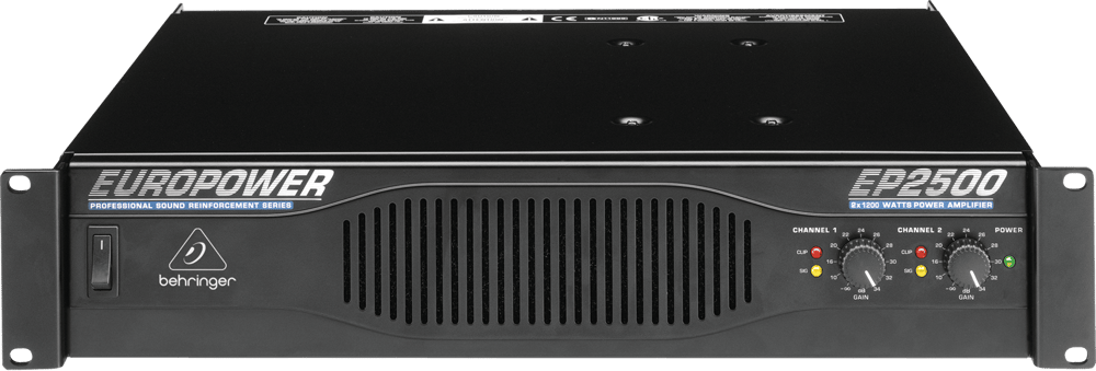 Behringer EP2500 2x1200W Power Amplifier