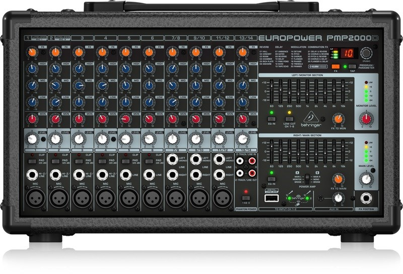 Behringer Europower PMP2000 14 Kanal Power Mikser