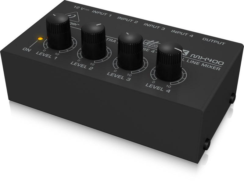 Behringer MICROMIX MX400 4 Kanal Hat Mikseri