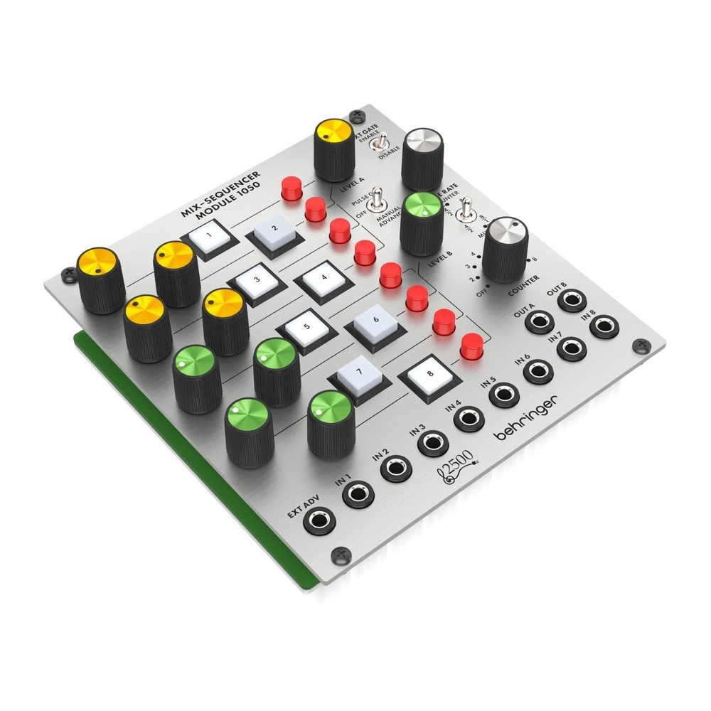 Behringer MIX-SEQUENCER MODULE 1050 8 Kanallı Eurorack Modülü