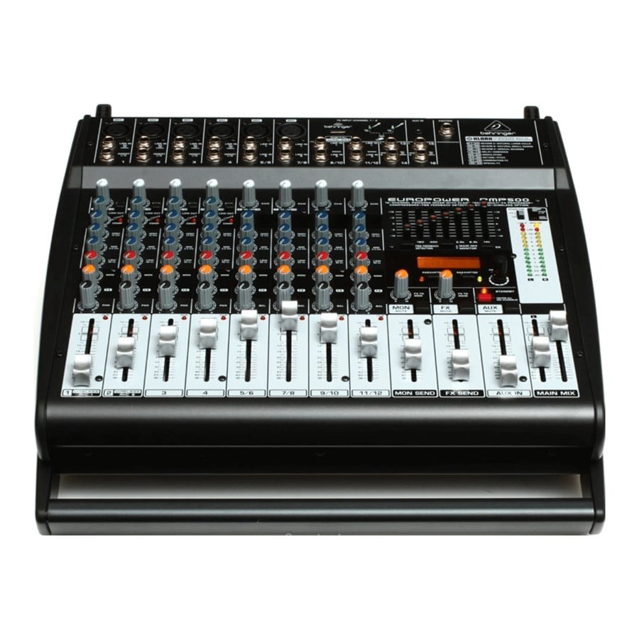 Behringer PMP500 12 Kanal 500 Watt Power Mikser