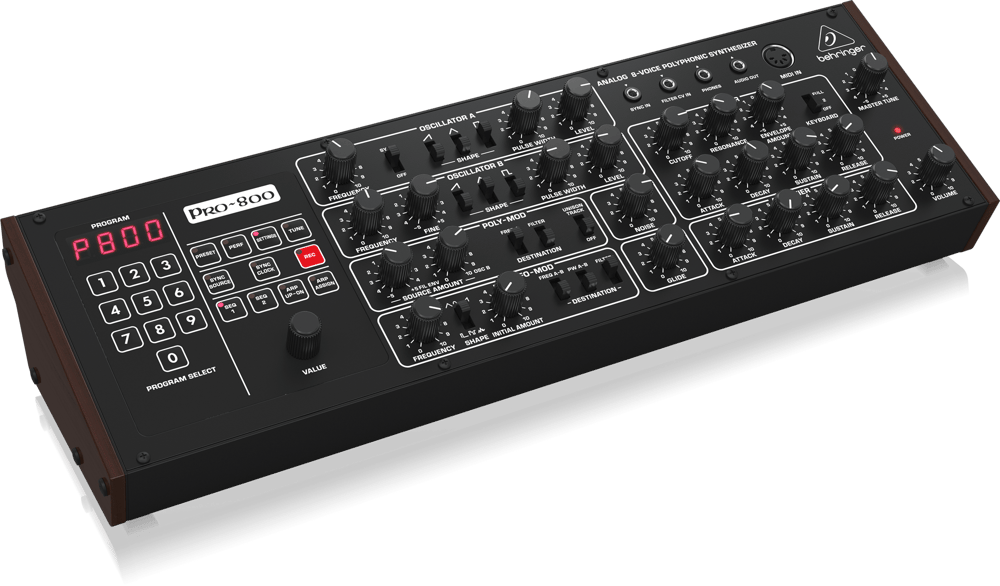 Behringer PRO-800 Masaüstü Synthesizer ve Ses Modülü