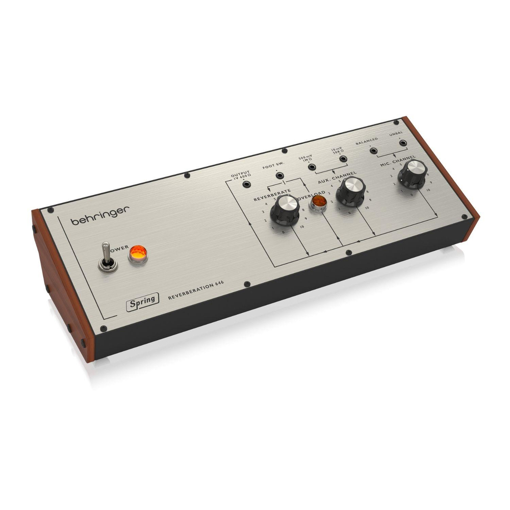 Behringer SPRING REVERBERATION UNIT TYPE 646 Eurorack Modülü