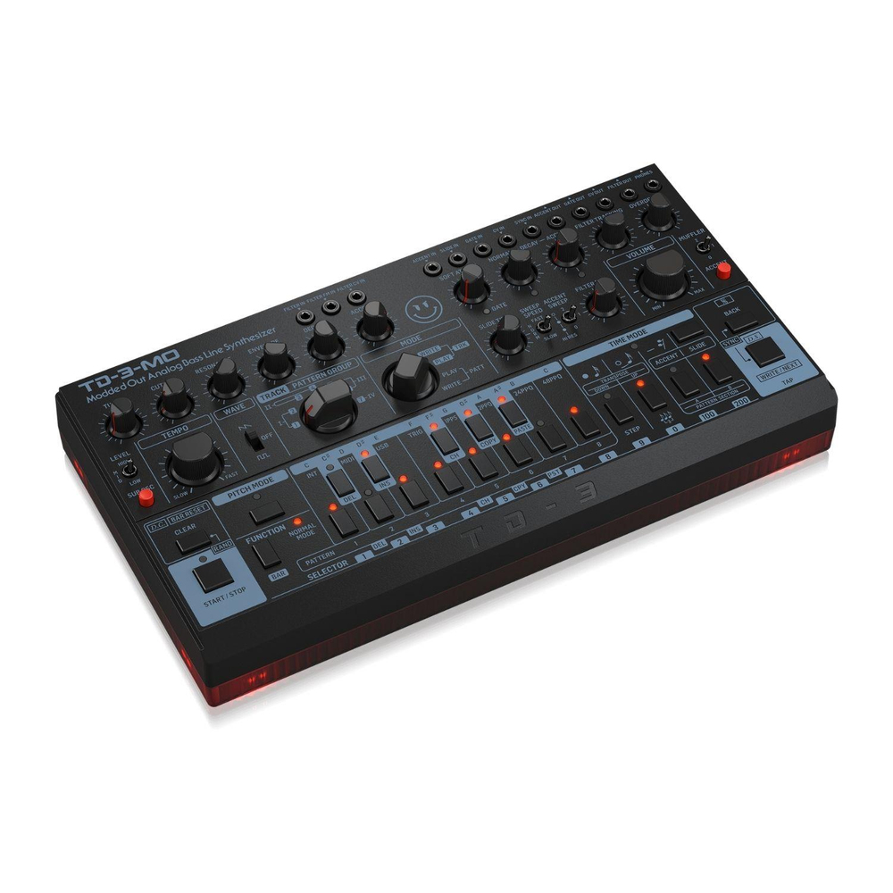 Behringer TD-3-MO-BK Modded Out Analog Bass Line Synthesizer