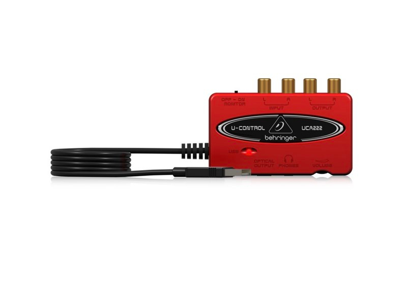 Behringer U-CONTROL UCA222 2 Giriş 2 Çıkış USB Bağlantılı Dijital Ses Kartı