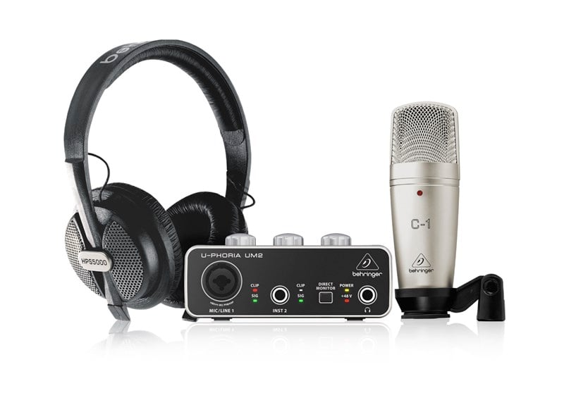 Behringer U-PHORIA STUDIO Kayıt Seti
