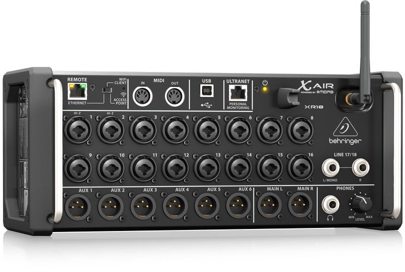 Behringer X AIR XR18 18 Kanal Wifi Dijital Kayıt Mikseri