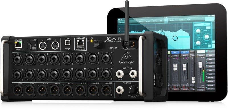 Behringer X AIR XR18 18 Kanal Wifi Dijital Kayıt Mikseri