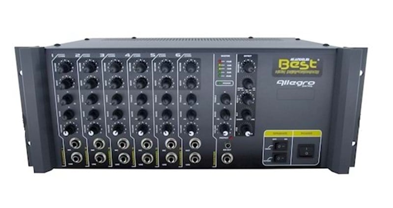 Best AN500MR 500 Watt 6 Kanallı Anfili Mikser