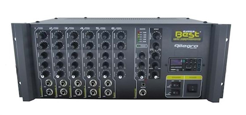 Best AN500MRU 500 Watt 6 Kanal Anfili Mikser