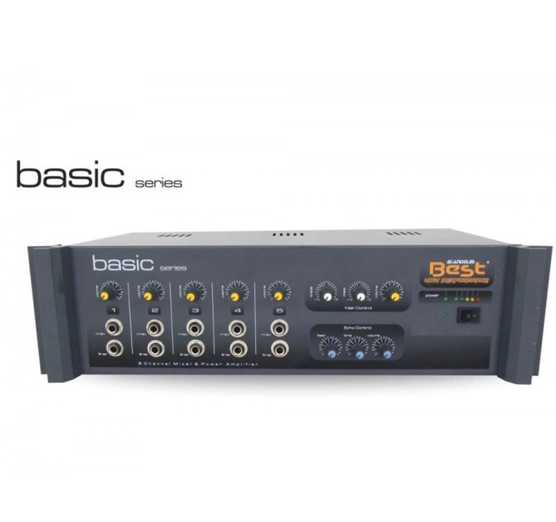 Best Basic AN5150E 150W Mono 5 Kanal-Echo Anfili Mikser