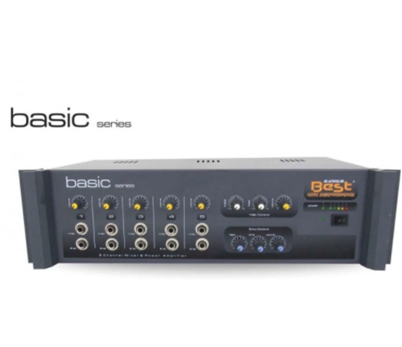 Best Basic AN5150ET Mono 5 Kanal-Echo-100V Sistem Anfili Mikser