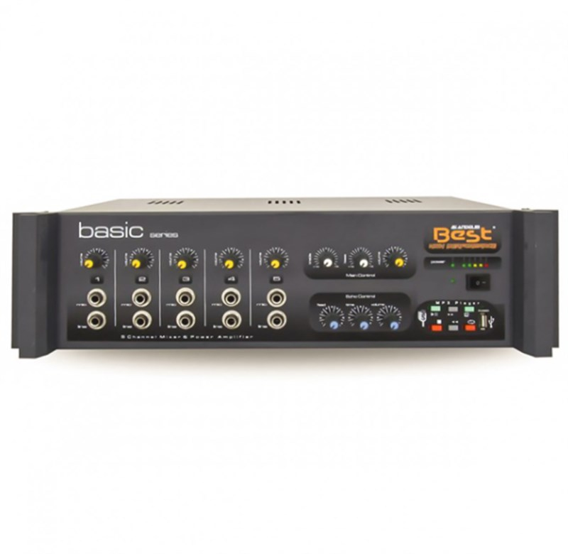 Best Basic AN5150EU Mono 5 Kanal-Echo-USB Mikser Anfi