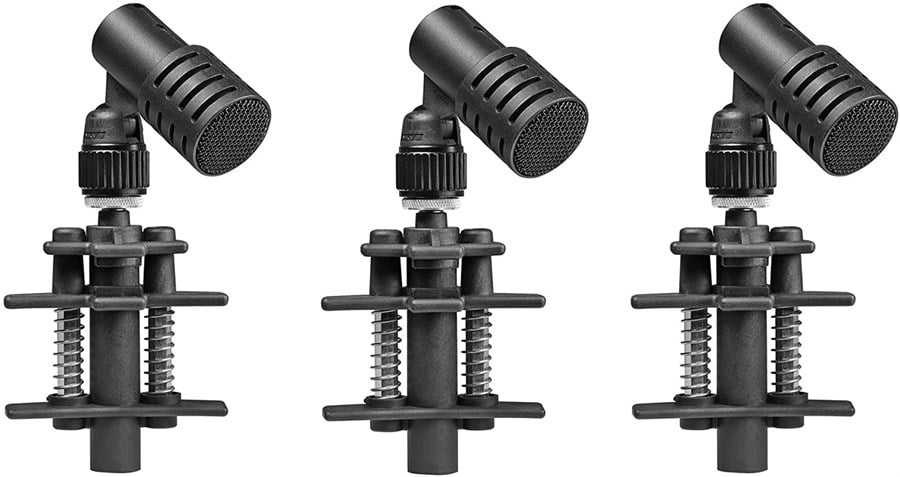BeyerDynamic TG D35 Dynamic Drum Microphone, Triple Set
