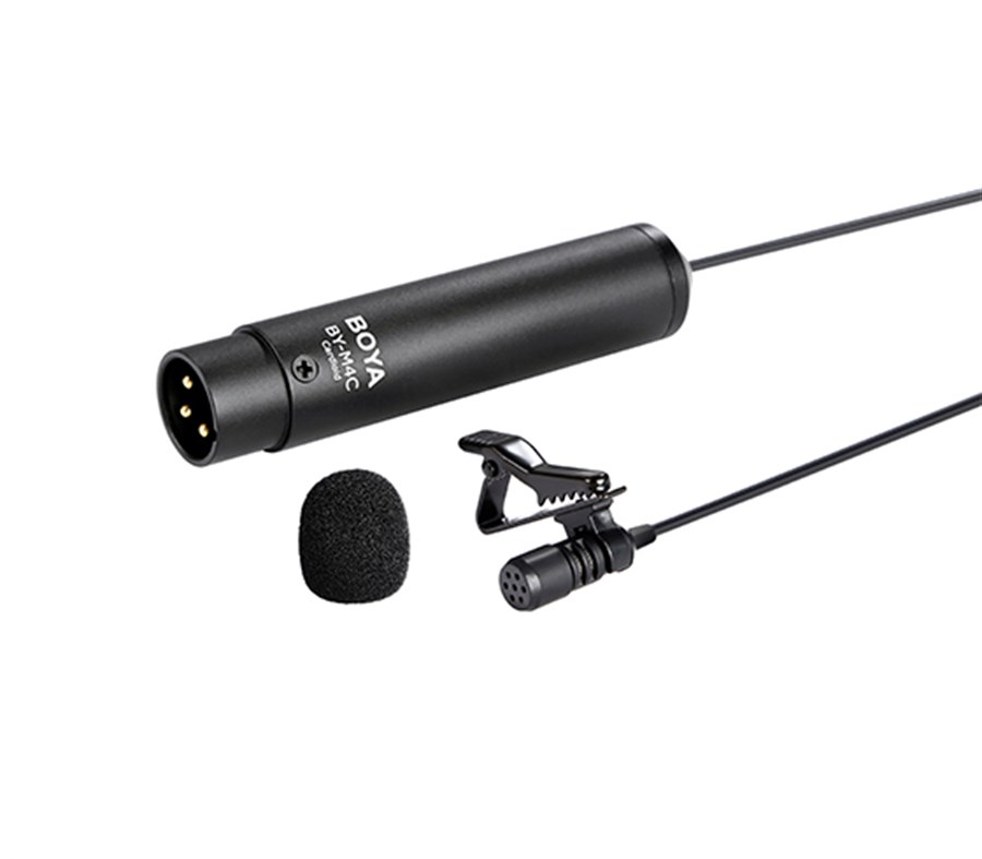 Boya BY-M4C Pro Cardioid Tek Yönlü Yaka Mikrofonu