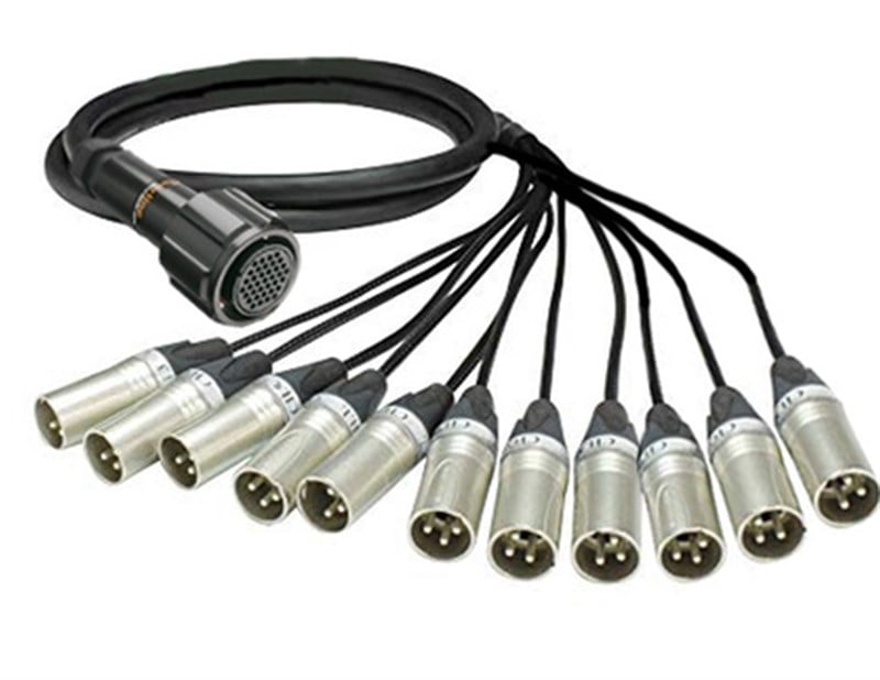 Cabrox SN12-MPM 12 Kanal Erkek XLR Konnektör