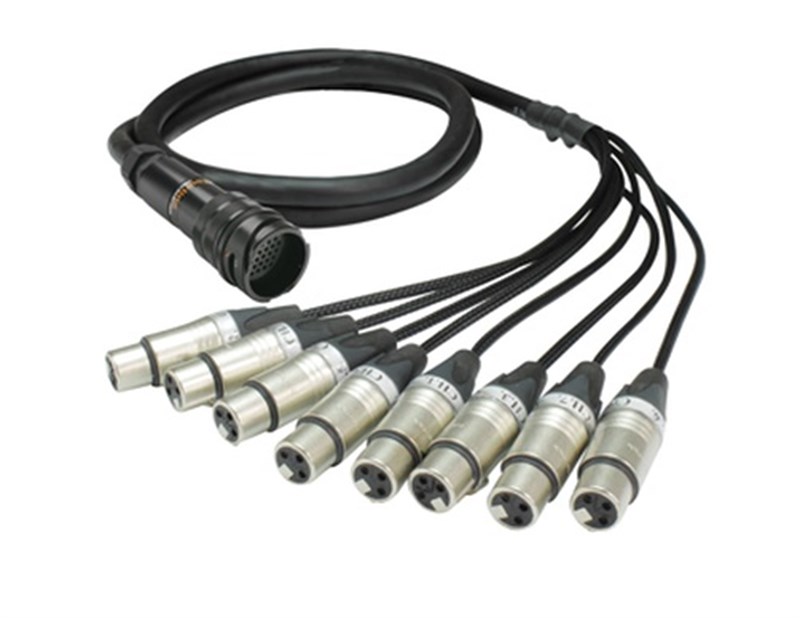 Cabrox SN8-MPF 8 Kanal Dişi XLR Konnektör