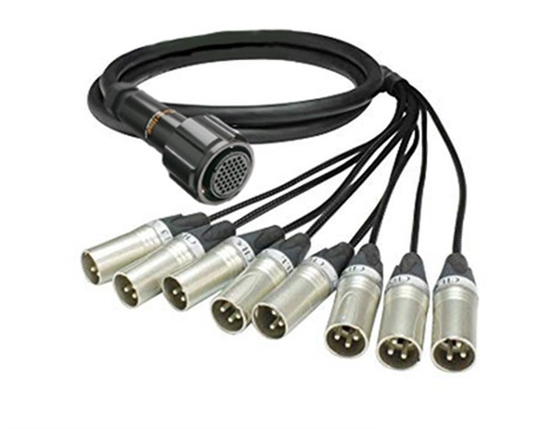 Cabrox SN8-MPM 8 Kanal Erkek XLR Konnektör