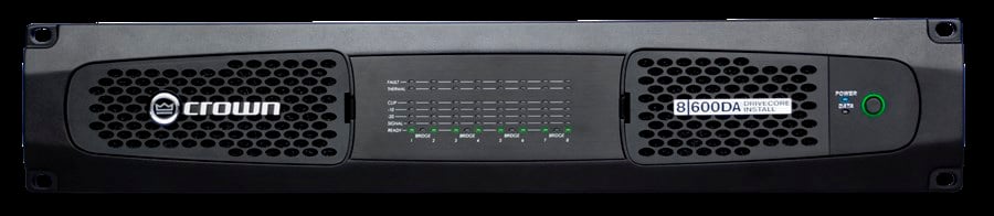 Crown DCi 8600DA 600W Ağ bağlantlı Power Amplifikatör Dante