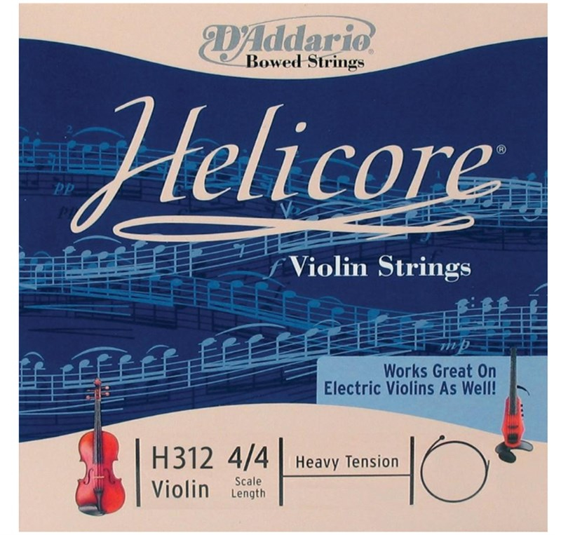 D'Addario H312H Tek Keman Teli Helicore (La)