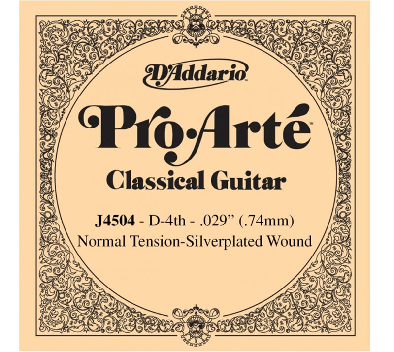 D'Addario J4504 Pro-Arte Klasik Gitar Teli (Re)