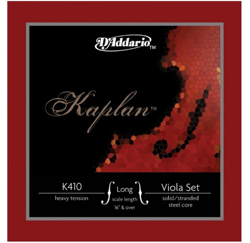 D'Addario K410LH Kaplan Keman Teli Heavy Tension