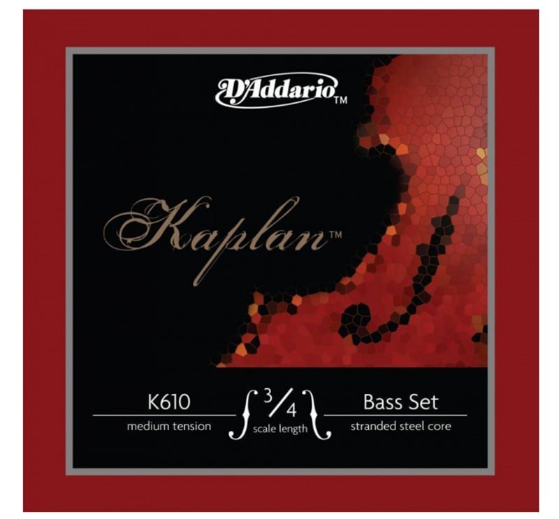 D'Addario K610 3/4M Kaplan Kontrabas Teli Medium Tension