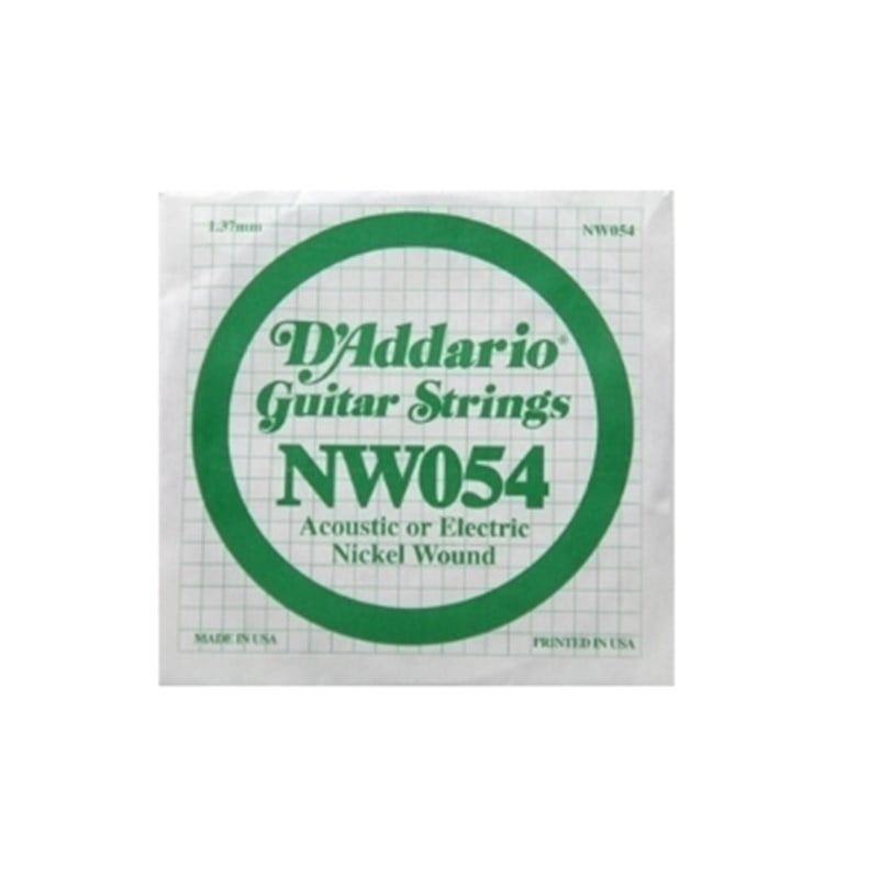 D'addario NW054 Elektro Gitar Teli Kalın Mi (5'li Paket)