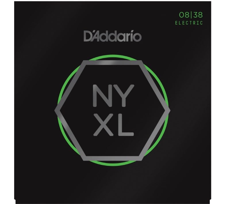 D'Addario NYXL0838 Elektro Gitar Teli Extra Super Light