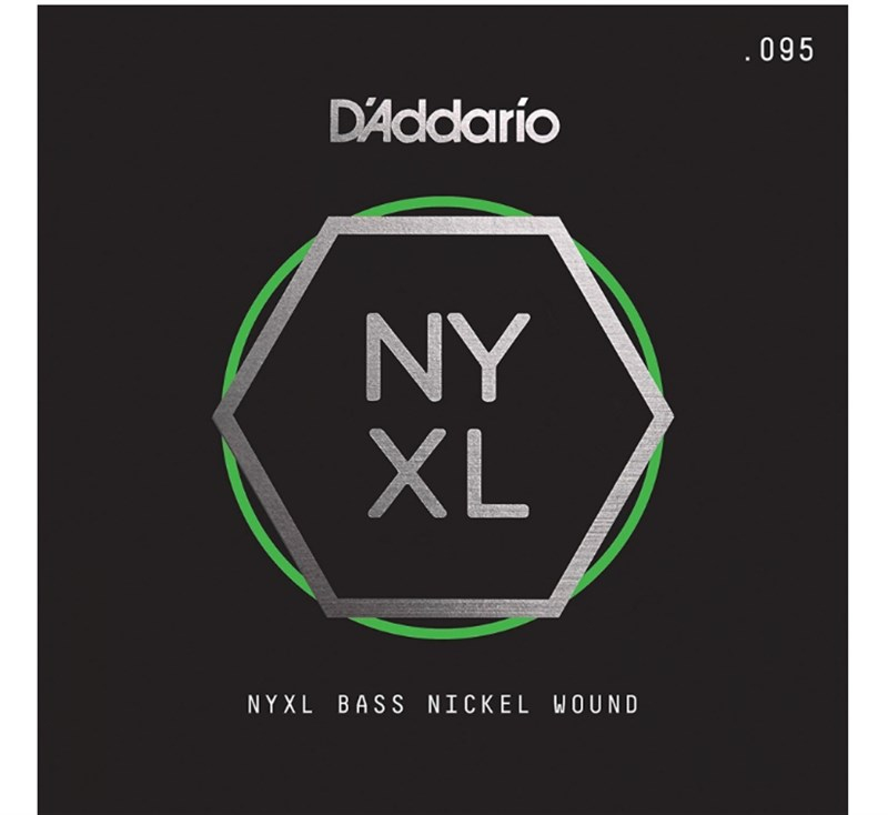 D´Addario NYXLB095 Tek Bas Gitar Teli Nickel Wound