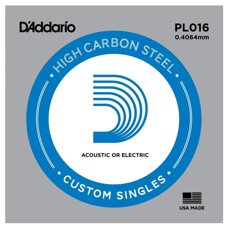 D'Addario PL016 Elektro Gitar Teli (Tek)