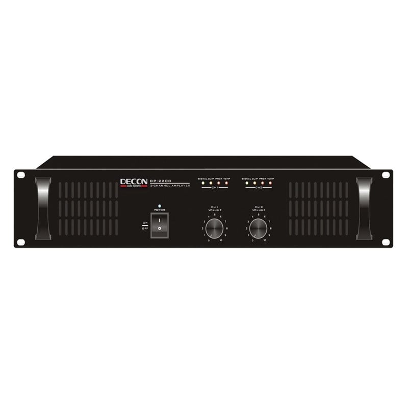 Decon DP-2200 Power Amfi 2x200W Trafolu