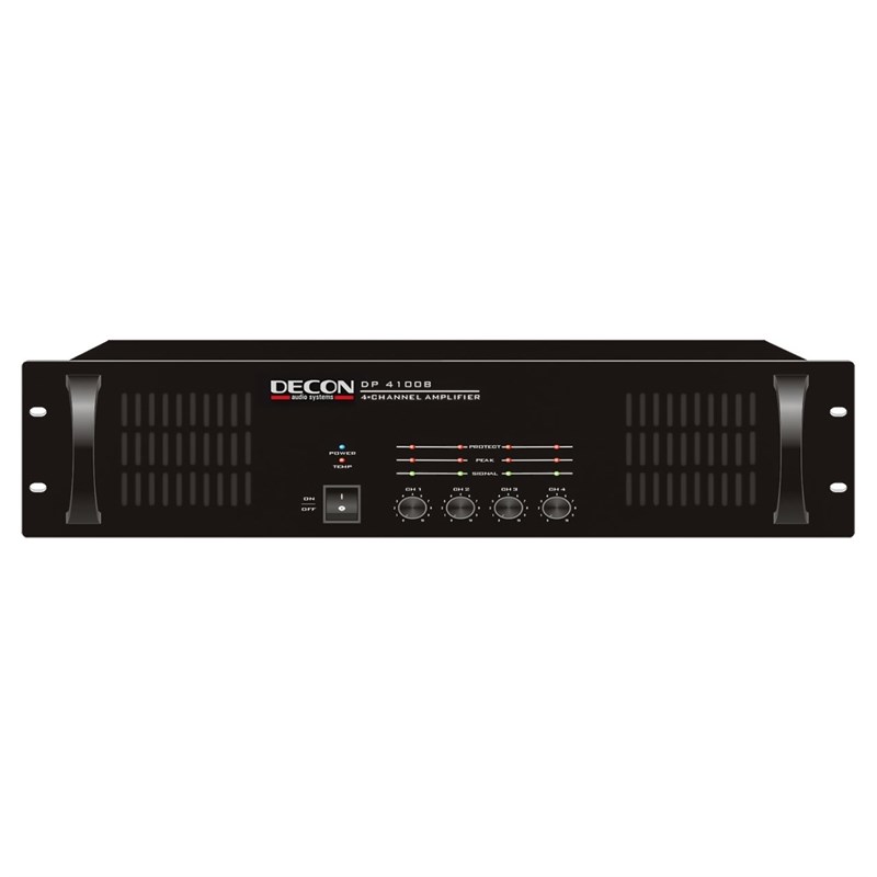 Decon DP-4100B Power Amfi 4x100W 100V